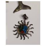 Ocean Theme Silver Charm Collection