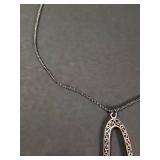 Silpada .925 Sterling Silver Filigree Pendant Necklace, 11.21g