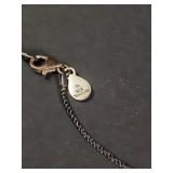 Silpada .925 Sterling Silver Filigree Pendant Necklace, 11.21g