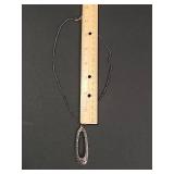 Silpada .925 Sterling Silver Filigree Pendant Necklace, 11.21g