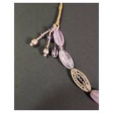 Silpada Quartz and Silver Pendant Necklace