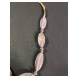 Silpada Quartz and Silver Pendant Necklace