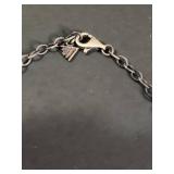 Silpada .925 Sterling Silver Multi-Stone Charm Necklace 10.32g