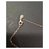 Silpada Sterling Silver Filigree Pendant Necklace 8.19g