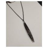 Silpada Sterling Silver Filigree Pendant Necklace 8.19g