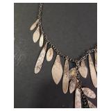 Retired Silpada .925 Sterling Silver Gypsy Girl Necklace Rare 14.72g