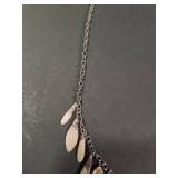 Retired Silpada .925 Sterling Silver Gypsy Girl Necklace Rare 14.72g