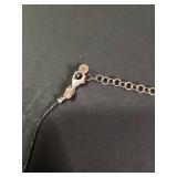 Silpada .925 And Brass Fringe Bar Necklace