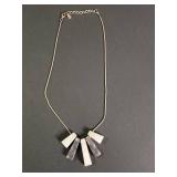 Silpada Prestige Druzy Quartz Sterling Silver Necklace