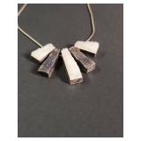 Silpada Prestige Druzy Quartz Sterling Silver Necklace