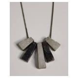 Silpada Prestige Druzy Quartz Sterling Silver Necklace