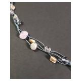Silpada Amethyst and Pearl Necklace