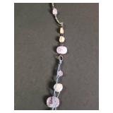 Silpada Amethyst and Pearl Necklace