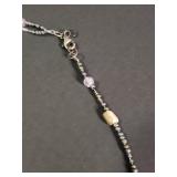 Silpada Amethyst and Pearl Necklace
