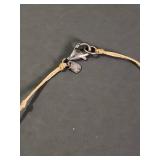 Silpada Amethyst, Quartz Gemstone and Silver Statement Necklace