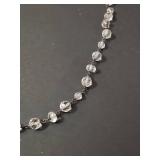 Silpada Crystal Bead Necklace with Decorative Clasp