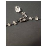 Silpada Crystal Bead Necklace with Decorative Clasp