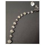 Silpada Crystal Bead Necklace with Decorative Clasp