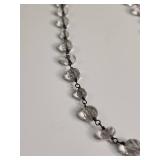 Silpada Crystal Bead Necklace with Decorative Clasp