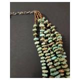 Silpada Multi-Strand Turquoise Necklace