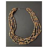 Silpada Multi-Strand Freshwater Pearl Necklace