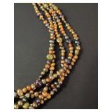 Silpada Multi-Strand Freshwater Pearl Necklace