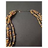 Silpada Multi-Strand Freshwater Pearl Necklace