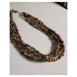 Silpada Multi-Strand Freshwater Pearl Necklace