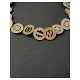 Transit Token Choker Necklace