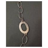 Silpada Sterling Silver Oval Link Chain Necklace 22.29g