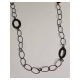 Silpada Sterling Silver Oval Link Chain Necklace 22.29g