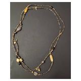 Silpada Mixed Bead, Silver Long Necklace