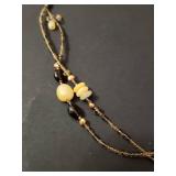 Silpada Mixed Bead, Silver Long Necklace