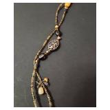 Silpada Mixed Bead, Silver Long Necklace