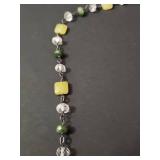 Silpada Crystal and Jade Beaded Necklace