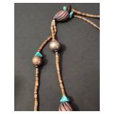 Silpada Southwestern Style Heishi Bead Necklace