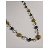 Silpada Jade and Crystal Beaded Necklace