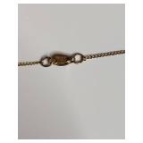 12KT Gold Filled Tiger Eye Pendant Necklace