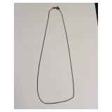 Gold-Tone .925 Clasp Box Chain Necklace