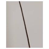 Gold-Tone .925 Clasp Box Chain Necklace