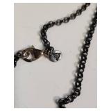 Silpada Sterling Silver Tassel Pendant Necklace 26.47g