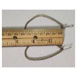 Sterling Silver Silpada Hammered Teardrop Earrings .925 5g