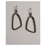 Sterling Silver Silpada Geometric Drop Earrings 11g