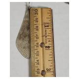 Sterling Silver Silpada Perforated Geometric Dangle Earrings 5g