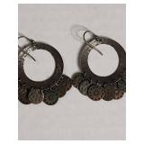 Silpada .925 Sterling Silver And Copper Coin Earrings