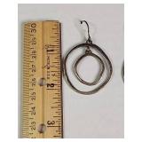 Silpada Sterling Silver Double Spiral Drop Earrings .925 7g