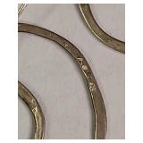 Silpada Sterling Silver Double Spiral Drop Earrings .925 7g