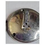 2 Pairs Of Silver Tone Clip On Earrings