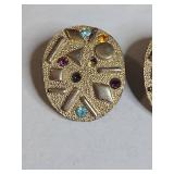 Two Pairs of Statement Earrings