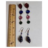 Multi-Colored Drop Earrings Collection
